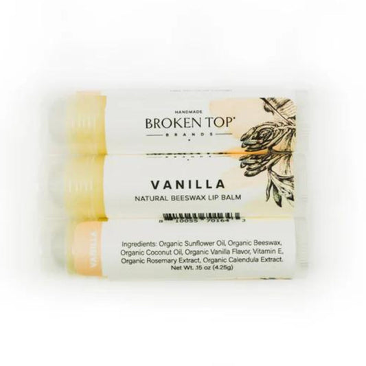 broken top vanilla Lip Balm