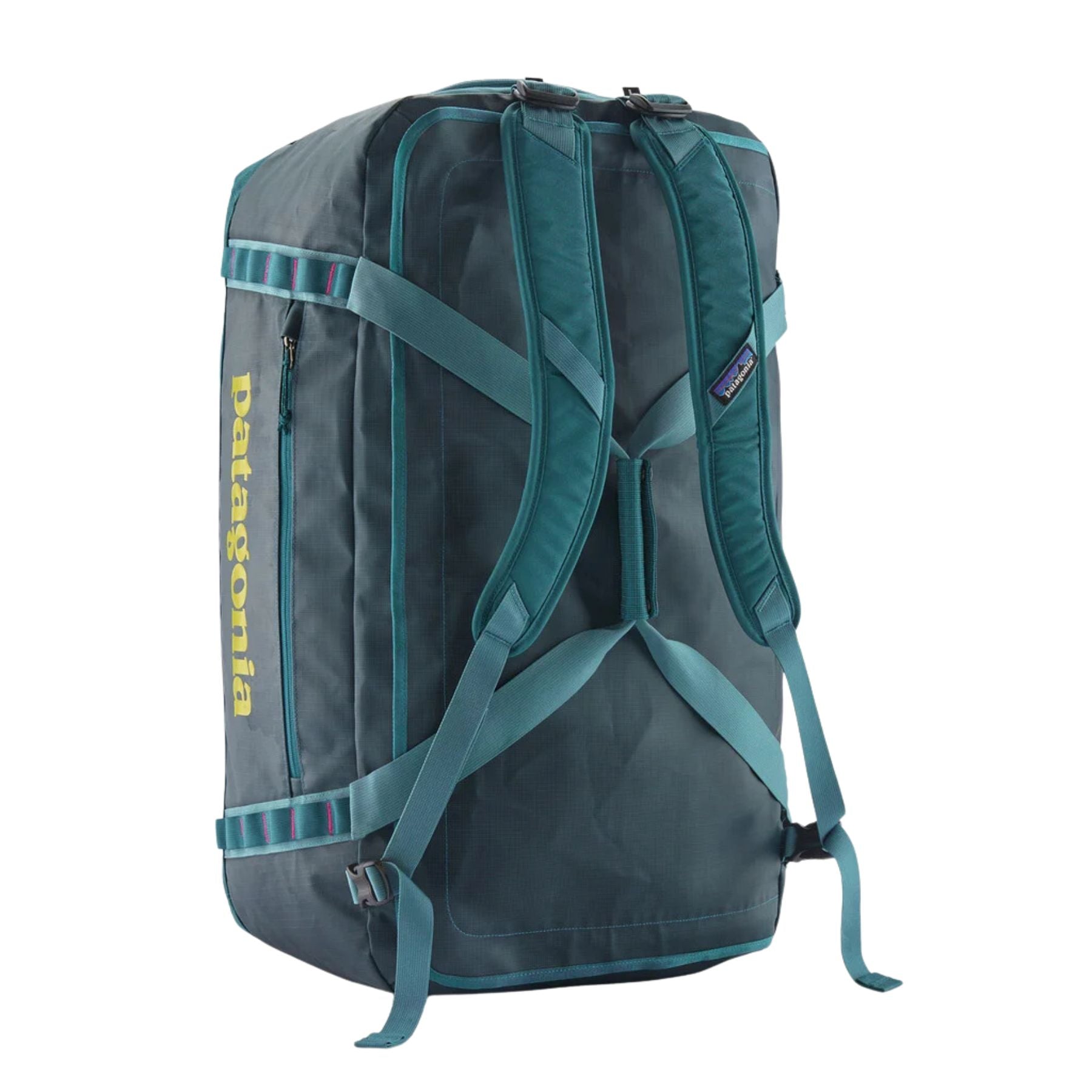 patagonia Black Hole Duffel 70l - Tidal Teal w/ Luminous Pink
