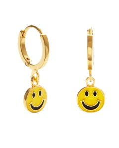 Amano Studio Smiley Face Huggie Hoops