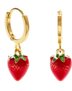 Amano Studio Strawberry Huggie Hoop Earrings