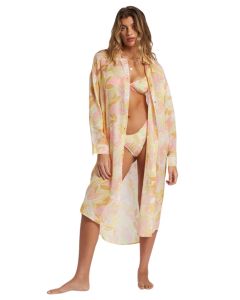 Billabong Daylight Dreamin Midi Shirt Swim Cover-Up
