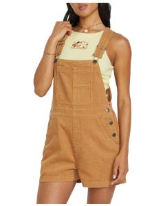 Billabong Sand Canyon Corduroy Overall Shorts