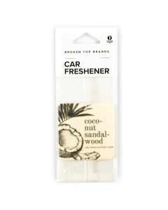 Broken Top Coconut Sandalwood Car Freshener