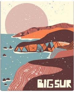 Danielle Manini Big Sur Earthy 8 X10 Print