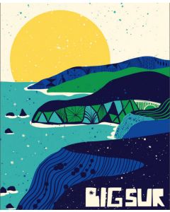 Danielle Manini Big Sur Greenish 8 X10 Print