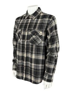 Fragile Ocean Black Beauty Lightweight Flannel