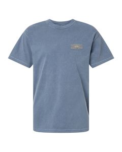 Fragile Ocean Setting Sun Embroidered Tee