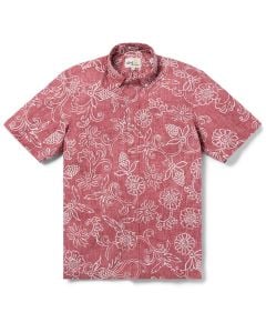 Reyn Spooner Hawaiian Gardenias Button Down Shirt