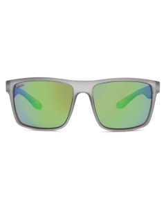 Hobie Polarized Cove Float Satin Crystal Grey & Sea Green Mirror Sunglasses