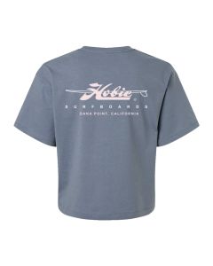Hobie Women's Dana Point Classic Heavyweight Cropped Tee