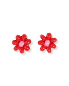 Ink + Alloy Tina Two Color Beaded Post Earrings