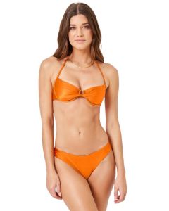 L-Space Satin Shine Toni Bikini Top