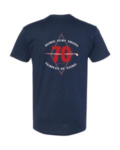 Hobie 70th Temples of Stoke Pocket Tee