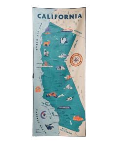 Nomadix Original Towel: California Map