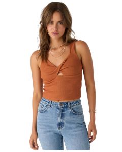 O'Neill Jayde Twist Knit Tank Top