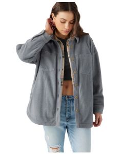 O'Neill Rune Soild Superfleece Oversized Fit Shacket