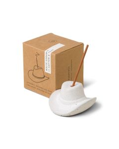 Paddywax Cowboy Hat Incense Holder - White