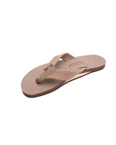 Rainbow Single Layer Wide Strap Women's Sandals