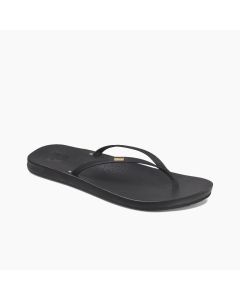 Reef Cushion Bounce Slim Black Women's Sandal