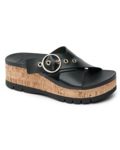 Reef Vista Higher Gia Cork/Buckle Black Cork Women's Sandal