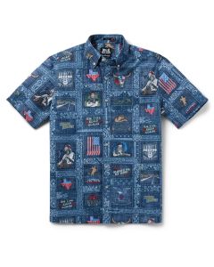 Reyn Spooner Willie Nelson American Icon Button Down Shirt