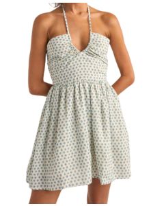 Rhythm Harper Halter Mini Dress