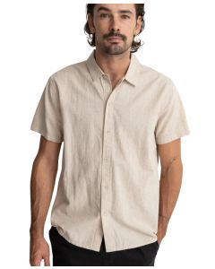 Rhythm Men's Classic Linen Ss Shirt