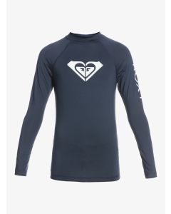 Roxy Girl's 7-16 Whole Hearted Long Sleeve UPF 50 Rashguard
