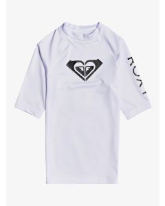 Roxy Girls 8-16 Whole Hearted Short Sleeve Rashguard