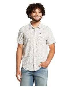 Rvca Men's Compact Short Sleeve Shirt