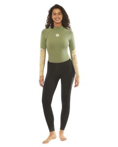 Sisstr Summer Seas 3/2 Back Zip Full Wetsuit
