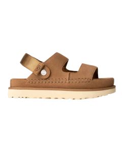 Ugg Women's Goldenstar Glide Suede Platform Sandals