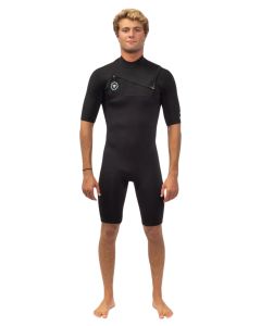 Vissla 7 Seas 2-2 Short Sleeve Chest Zip Spring Suit