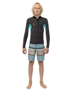 Vissla Solid Set Boys 2MM Long Sleeve Wetsuit Jacket