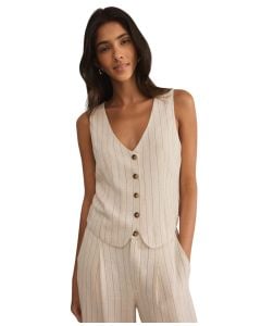Z Supply Belfort Pinstripe Vest
