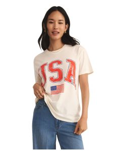 Z Supply Flag Boyfriend Tee