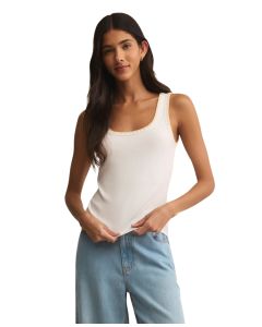 Z Supply Jaidynn Whipstitch Rib Tank