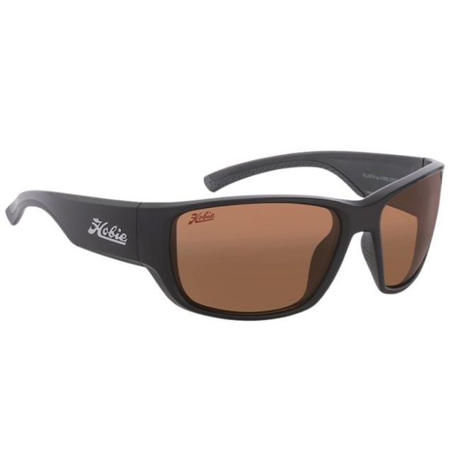 Hobie Polarized Bluefin Float Satin Black & Copper Sunglasses