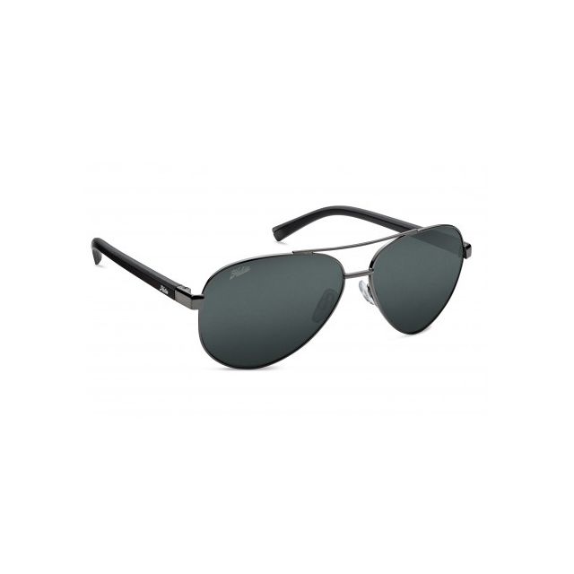 Hobie Polarized Broad Shiny Gunmetal Sunglasses