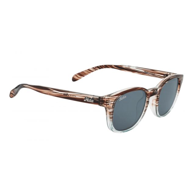 Hobie Polarized Wrights Shiny Wood Aqua & Grey Sunglasses