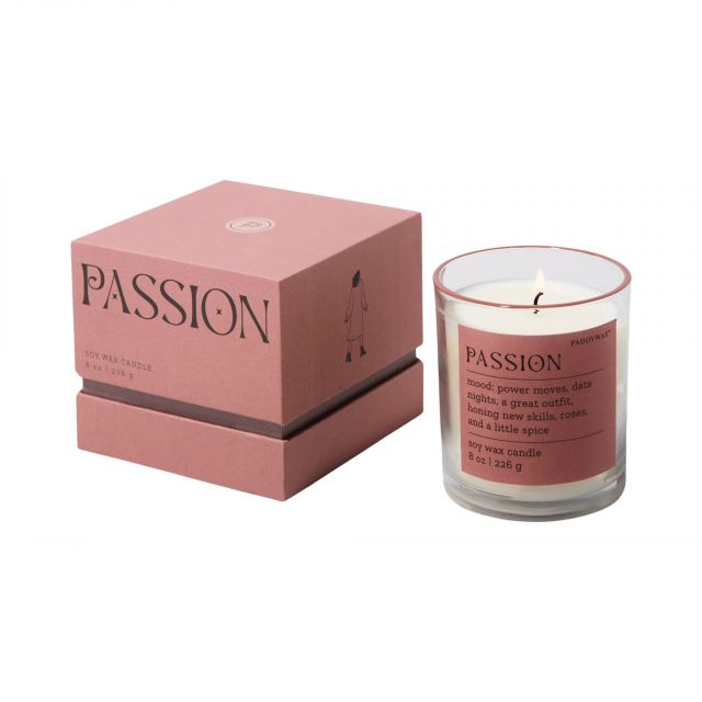 Paddywax Mood Collection - Saffron Rose "Passion" 8oz Candle