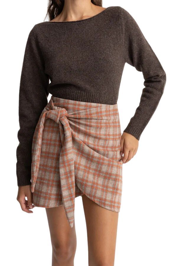 【Raucohouse】Nina wave unbalanced banding wrap skirt SS25-230_3f3a9e82-b986-4e75-
