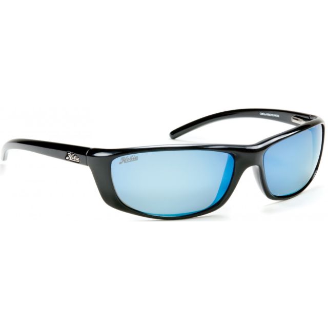 Hobie Polarized Cabo Shiny Black/Cobalt Mirror Sunglasses