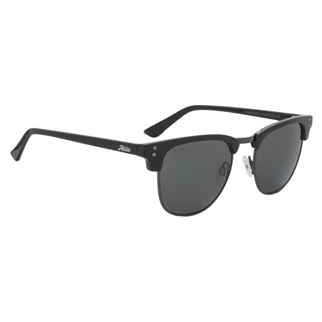 Hobie Polarized Pendleton Satin Black Gunmetal & Grey Sunglasses