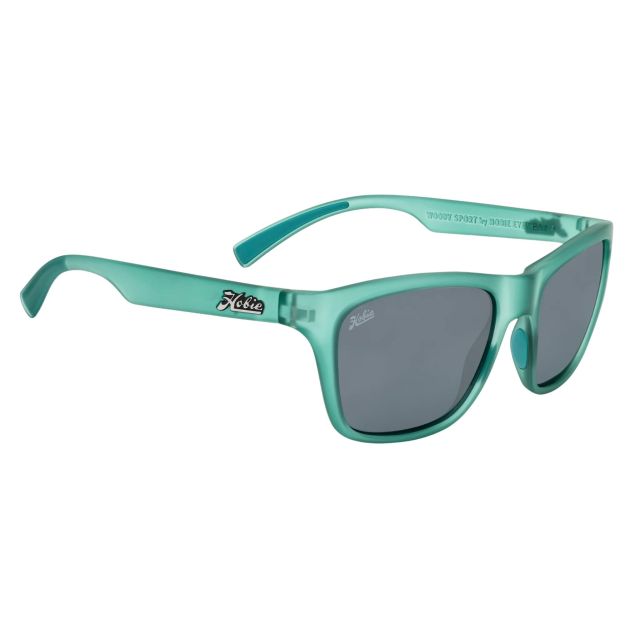 Hobie Polarized Woody Sport Shiny Crystal Teal & Grey Sunglasses