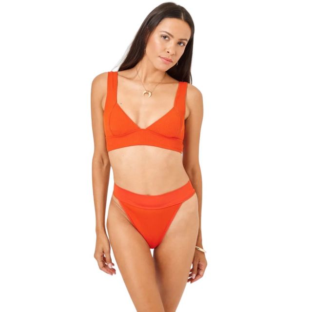 L-Space Ribbed Hailey Bikini Top