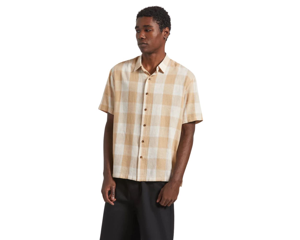 Brixton Cru Linen Blend Shirt | Hobie Surf Shop Brixton Cru Linen Blend Shirt | Hobie Surf Shop