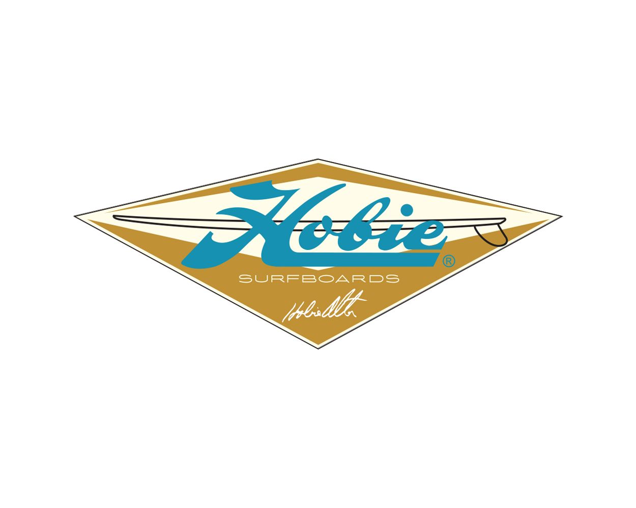 Hobie Diamond Sticker Hobie Surf Shop