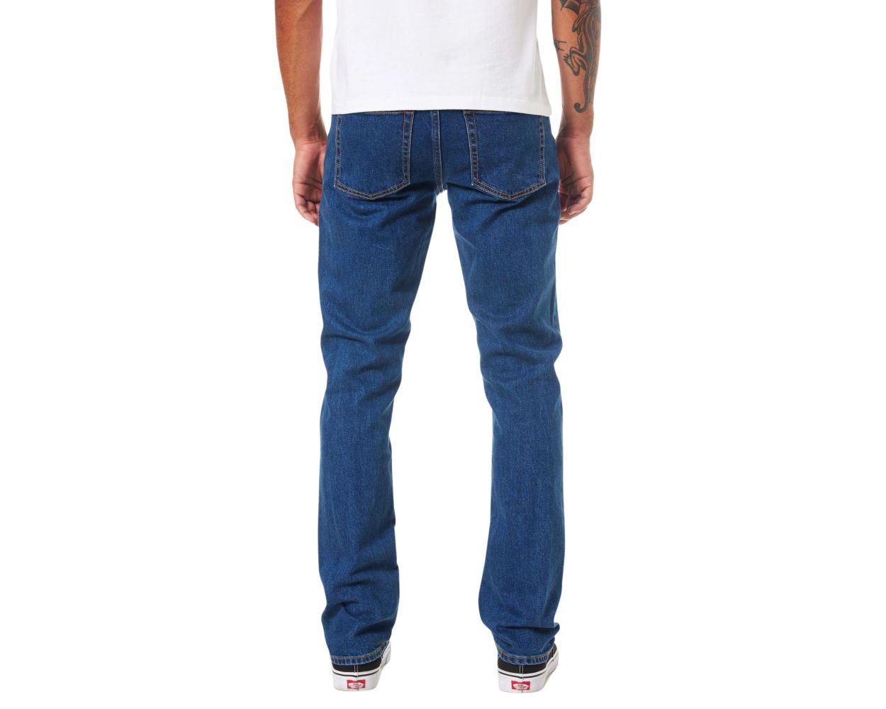 【BAON】Eboli Straight Denim Pants Ab