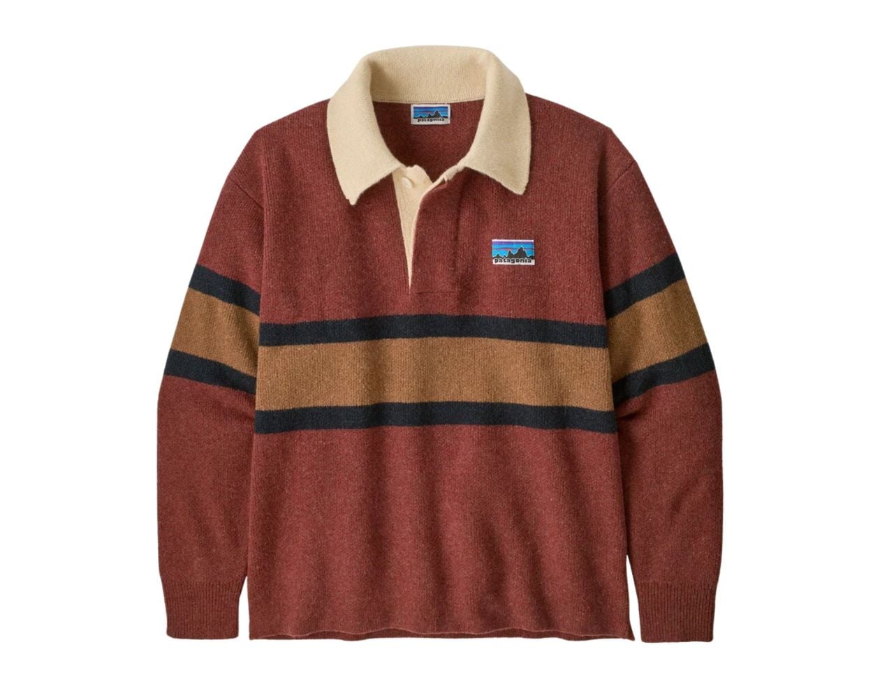 Patagonia Men's Recycled Wool-Blend Rugby Sweater | Hobie Surf Shop